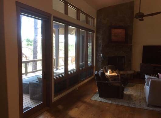Duette Cellular Shades - Open