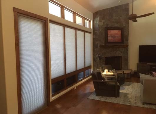 Duette Cellular Shades - Closed