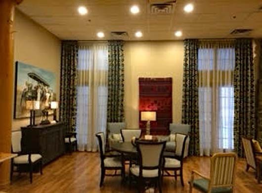 Custom Draperies with Sheers