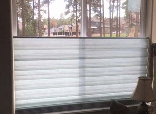 Vignette® Roman Shades with Top-down/Botton-up Feature
