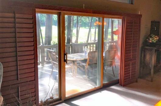 Heritance® Bi-Fold Hardwood Shutters